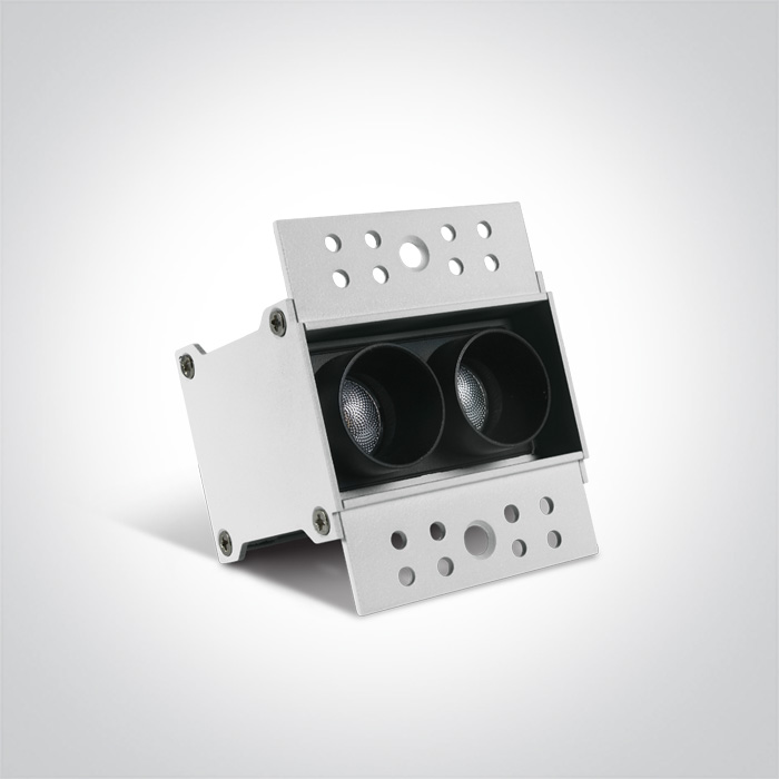 6W SMD LED recessed spot trimless