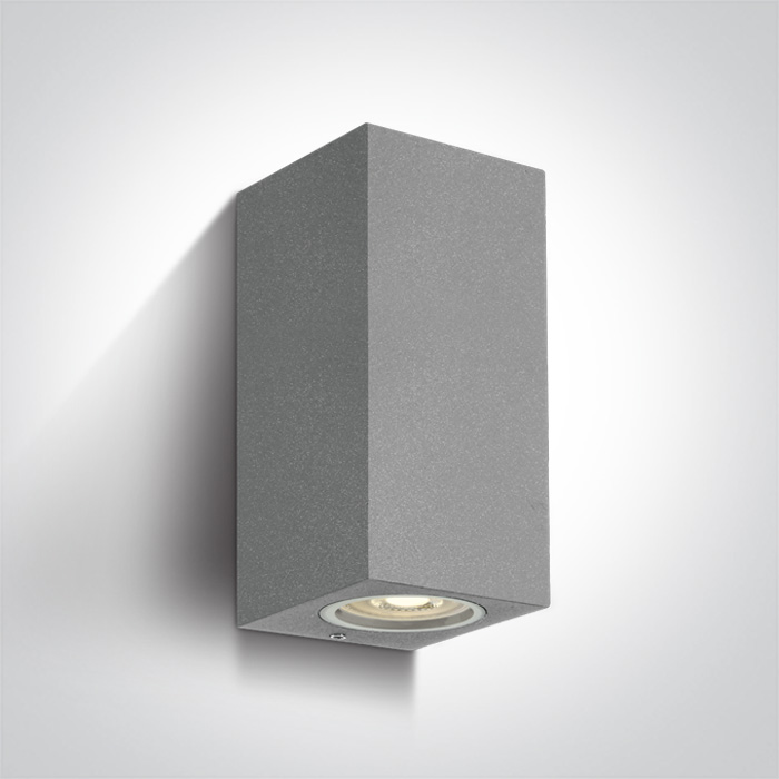 13 Wall & Ceiling GU10 Outdoor Cube Lights Die cast
