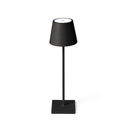 TOC LED Black portable lamp