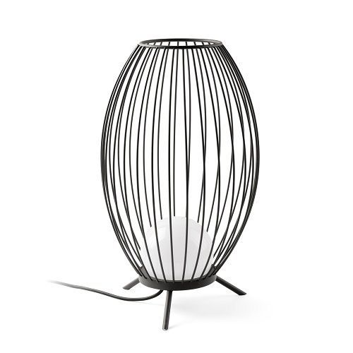 CAGE LED Dark grey portable lamp