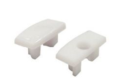 Set 2pcs plastic caps with & without hole for P109 profile