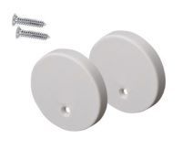 Set 2pcs plastic caps with & without hole for P230 profile