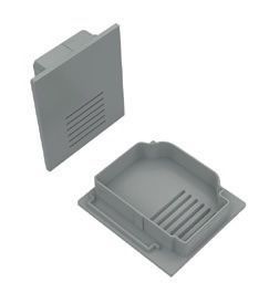 Set 2pcs plastic caps with & without hole for P51 profile