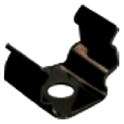 Black metal mounting clip for P151, P151W & P151B profiles