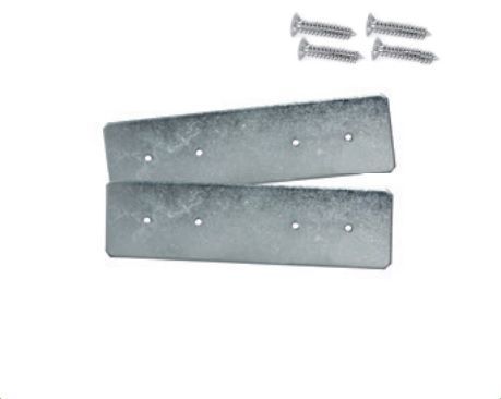 Set 2pcs metal 180 degrees connector with 4  screws for P75 profile