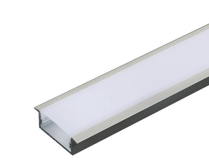 NORM recessed profile with opal diffuser