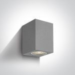 13 Wall & Ceiling GU10 Outdoor Cube Lights Die cast