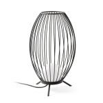 CAGE LED Dark grey portable lamp