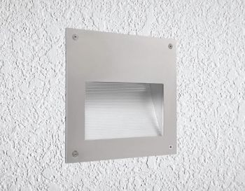 QUATTRO 1 MAXI ASYMMETRIC INOX LED