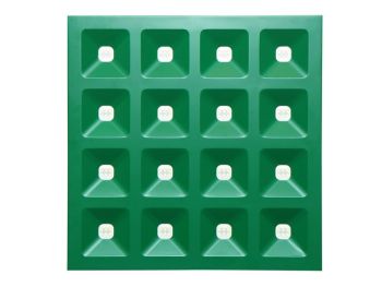 LED Panel square DIORA 15-36W - GREEN