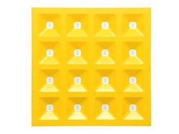 LED Panel square DIORA 15-36W - YELLOW