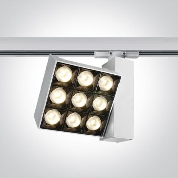 Mirror Square Track Spots 30W