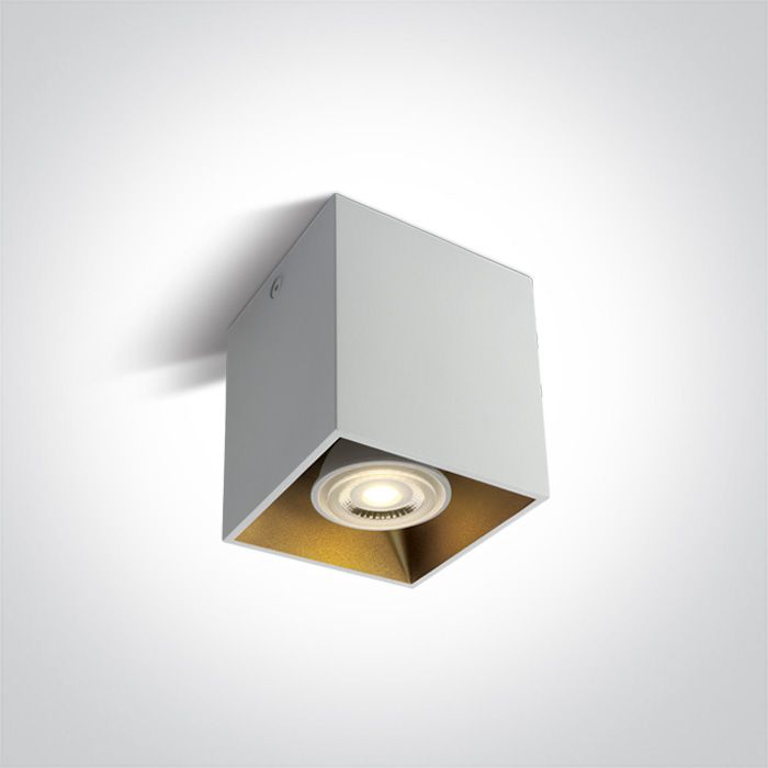 13 Wall & Ceiling GU10 Decorative Square Cylinders Aluminium Φωτογραφία από 13 Wall & Ceiling GU10 Decorative Square Cylinders Aluminium