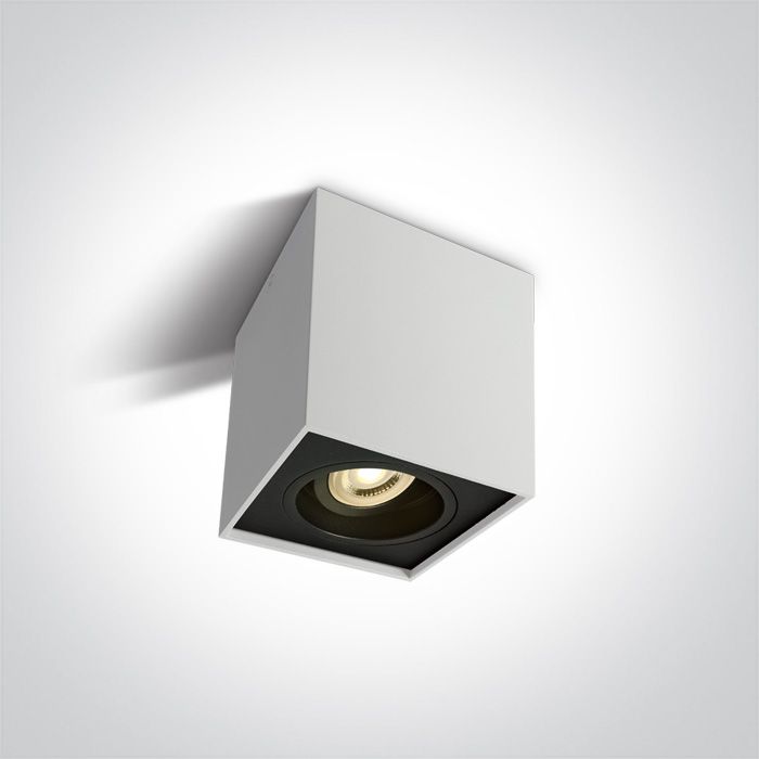 13 Wall & Ceiling GU10 Adjustable Square Cylinders Aluminium Φωτογραφία από 13 Wall & Ceiling GU10 Adjustable Square Cylinders Aluminium