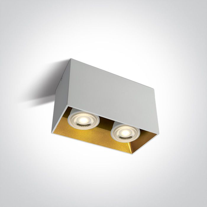 13 Wall & Ceiling GU10 Decorative Square Cylinders Aluminium Φωτογραφία από 13 Wall & Ceiling GU10 Decorative Square Cylinders Aluminium