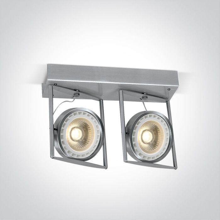 13 Wall & Ceiling R111 GU10 Spots Natural aluminium Φωτογραφία από 13 Wall & Ceiling R111 GU10 Spots Natural aluminium