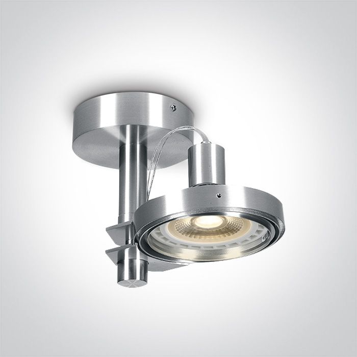 13 Wall & Ceiling R111 GU10 Spots Natural aluminium Φωτογραφία από 13 Wall & Ceiling R111 GU10 Spots Natural aluminium