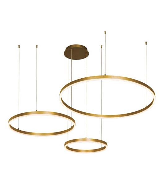 Pendant led light circles Φωτογραφία από Pendant led light circles