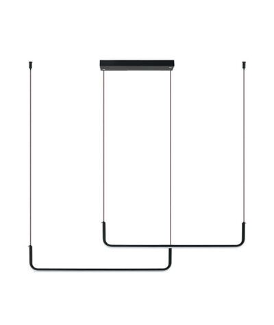 Pendant two-light linear Φωτογραφία από Pendant two-light linear