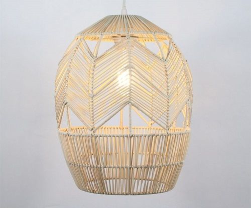 Φωτογραφία από Pendant Bamboo lamps