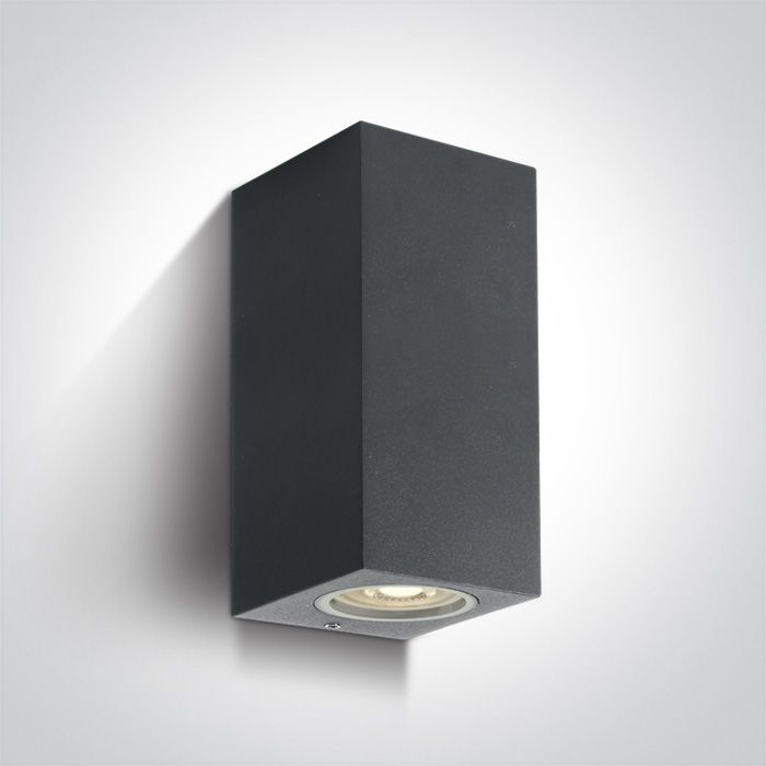 Φωτογραφία από 13 Wall & Ceiling GU10 Outdoor Cube Lights Die cast