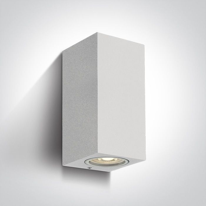 Φωτογραφία από 13 Wall & Ceiling GU10 Outdoor Cube Lights Die cast