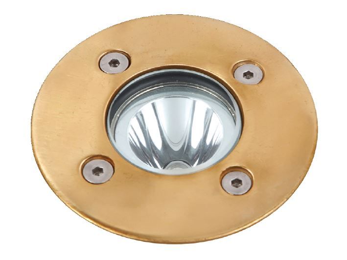 Φωτογραφία από MINI FAROS RD BRASS LED GROUND 