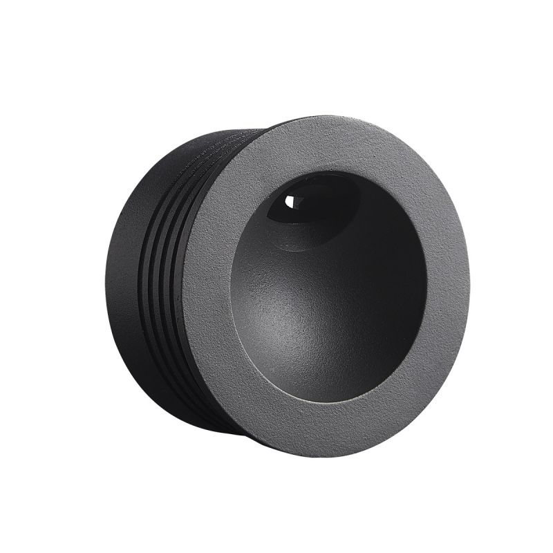 Φωτιστικό Led τοίχου 2w Black Φωτογραφία από Φωτιστικό Led τοίχου 2w Black