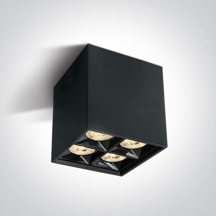 LED surface Spot Black Φωτογραφία από LED surface Spot Black