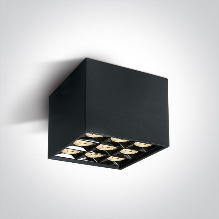 LED surface Spot Black Φωτογραφία από LED surface Spot Black