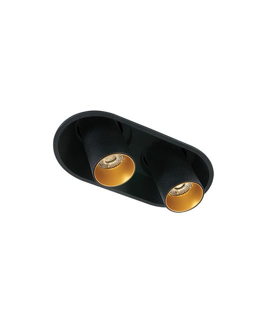 MOVABLE RECESSED SPOT 2x7W Φωτογραφία από MOVABLE RECESSED SPOT 2x7W
