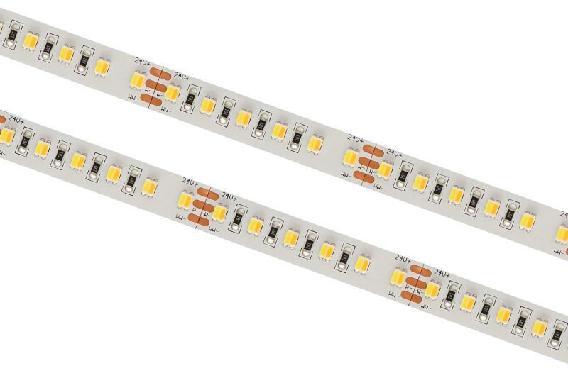 Φωτογραφία από LED STRIP CCT 19.2W/M 24V 120LED/M 100LM/W