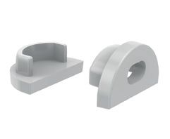 Set 2pcs plastic caps with & without hole for P172 Φωτογραφία από Set 2pcs plastic caps with & without hole for P172
