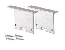 Φωτογραφία από Set 2pcs plastic caps with & without hole for P281 profile