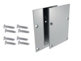 Φωτογραφία από Set 2pcs metal caps with & without hole for P5075 profile