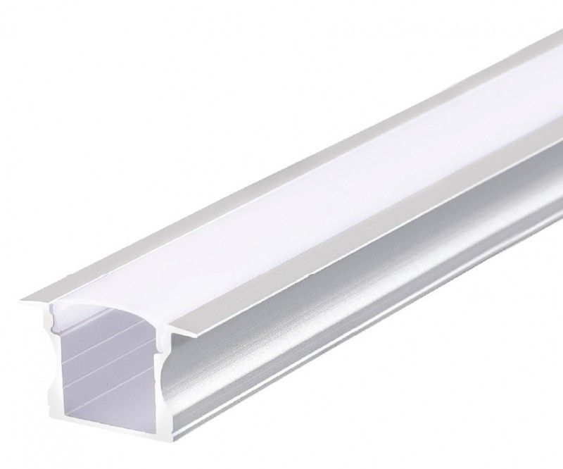 HAZEL recessed profile with opal diffuser Φωτογραφία από HAZEL recessed profile with opal diffuser
