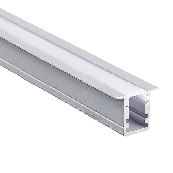 LESTE recessed profile with opal diffuser Φωτογραφία από LESTE recessed profile with opal diffuser