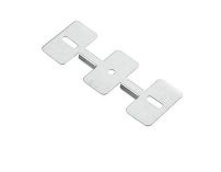 Metal ceiling clip with adjustable angle for P66 profile Φωτογραφία από Metal ceiling clip with adjustable angle for P66 profile