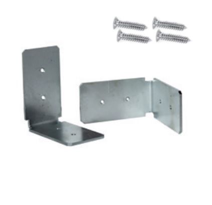 Set 2pcs metal 90 degrees connector with 4 screws for P75 profile Φωτογραφία από Set 2pcs metal 90 degrees connector with 4 screws for P75 profile