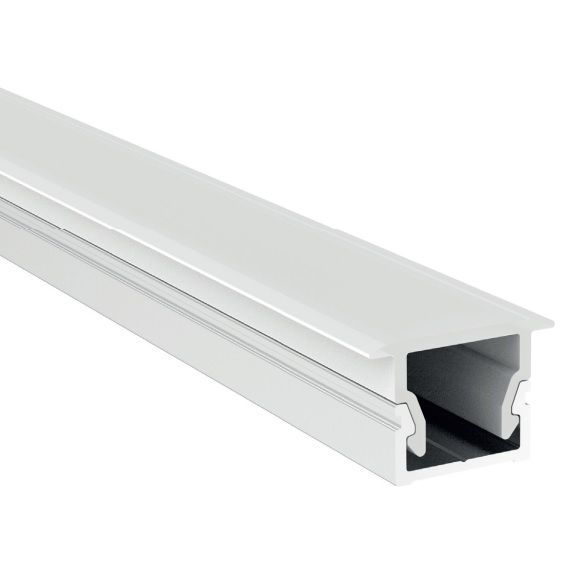 MINA semi trimless profile with opal diffuser Φωτογραφία από MINA semi trimless profile with opal diffuser