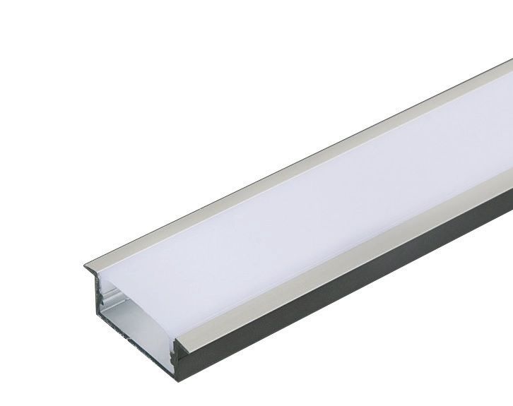 NORM recessed profile with opal diffuser Φωτογραφία από NORM recessed profile with opal diffuser