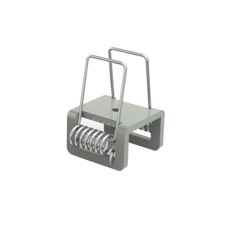 Metal mounting spring for P191 profile Φωτογραφία από Metal mounting spring for P191 profile