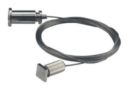 Steel wire 2m with adjustable height for P75, P28, P30C600, P30C900 & P30C1200 profiles Φωτογραφία από Steel wire 2m with adjustable height for P75, P28, P30C600, P30C900 & P30C1200 profiles