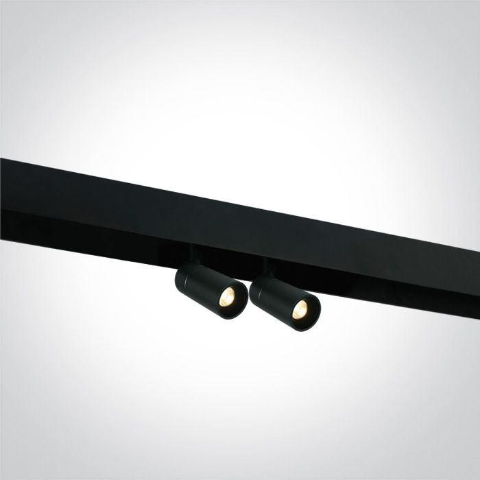 2x6W track spots magnetic Φωτογραφία από 2x6W track spots magnetic