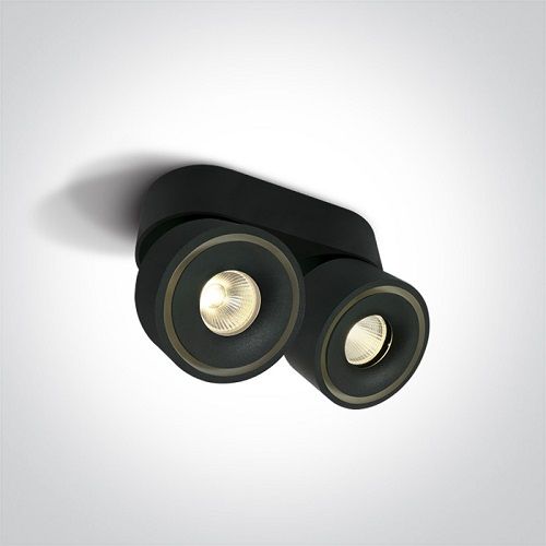 Adjustable ceiling spot 2x8W Φωτογραφία από Adjustable ceiling spot 2x8W