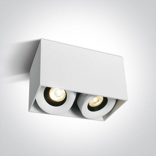 Surface dimmable spot 2x8W Φωτογραφία από Surface dimmable spot 2x8W