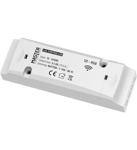 Φωτογραφία από LED CONTROLLER 12-24 VDC / 3x8A (Wi-Fi)